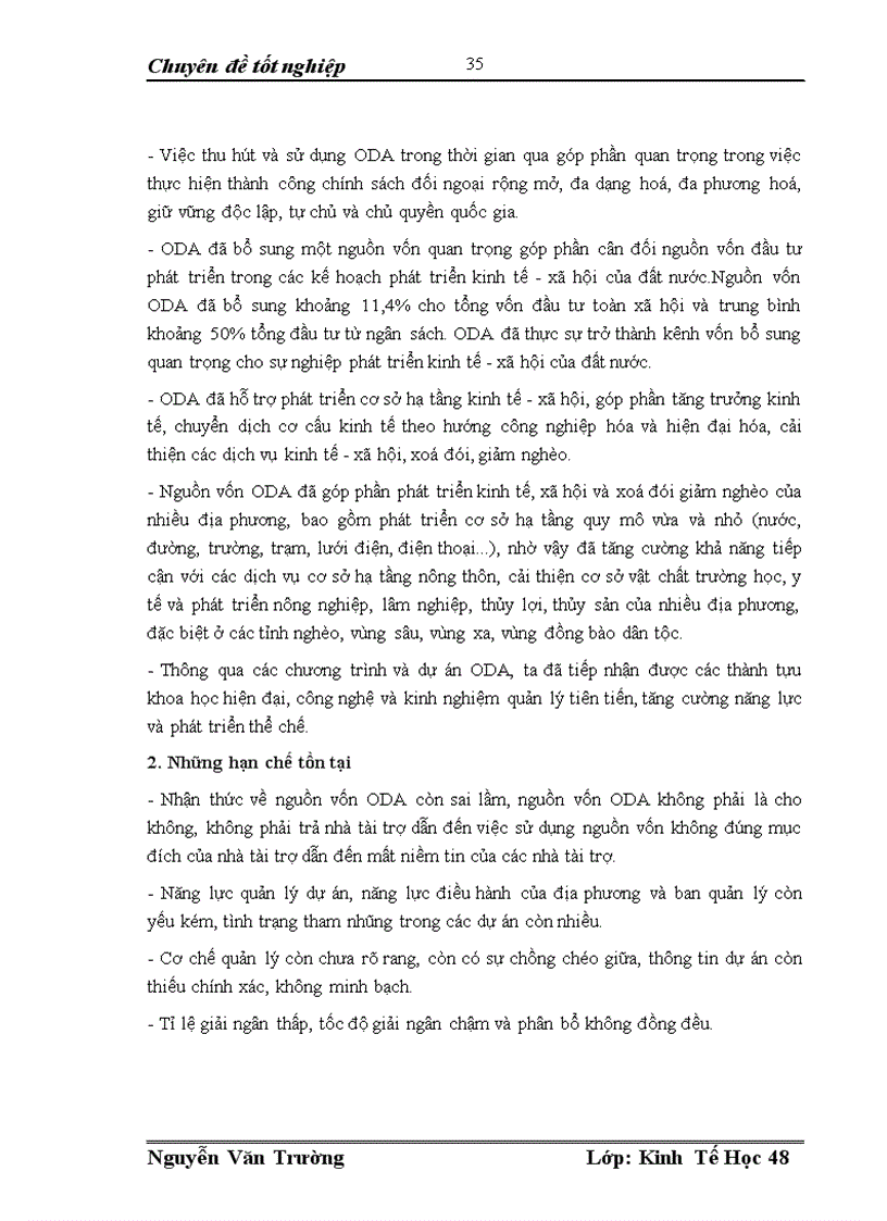image for page Tình hình thu hút và sử dụng nguồn vốn ODA ở Việt Nam thực trạng và giải pháp
