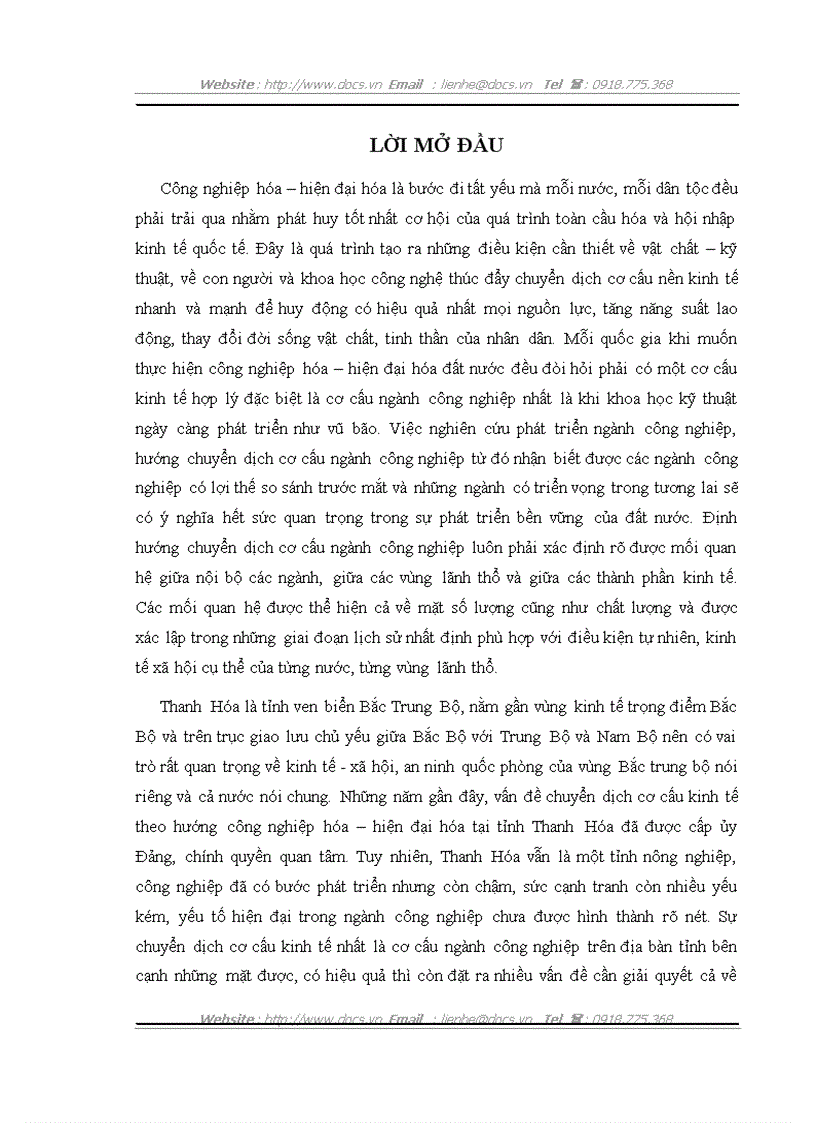 image for page Định hướng và giải pháp chuyển dịch cơ cấu ngành công nghiệp tỉnh Thanh Hóa giai đoạn 2011 2020 theo hướng công nghiệp hóa hiện đại hóa