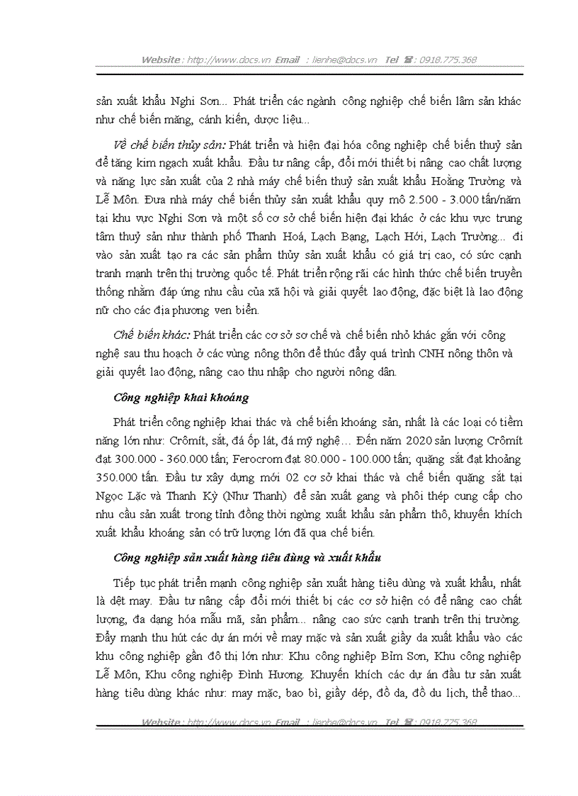 image for page Định hướng và giải pháp chuyển dịch cơ cấu ngành công nghiệp tỉnh Thanh Hóa giai đoạn 2011 2020 theo hướng công nghiệp hóa hiện đại hóa