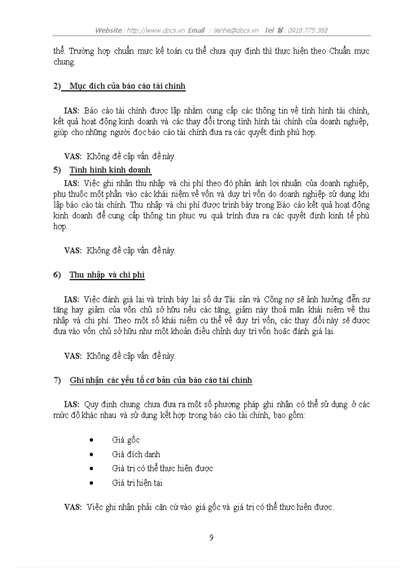 image for page So sánh chuẩn mực kế toán việt nam vas với chuẩn mực kế toán quốc tế ias