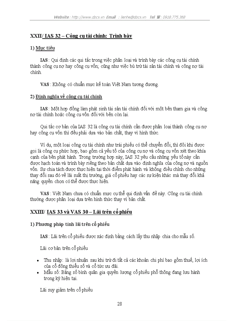 image for page So sánh chuẩn mực kế toán việt nam vas với chuẩn mực kế toán quốc tế ias