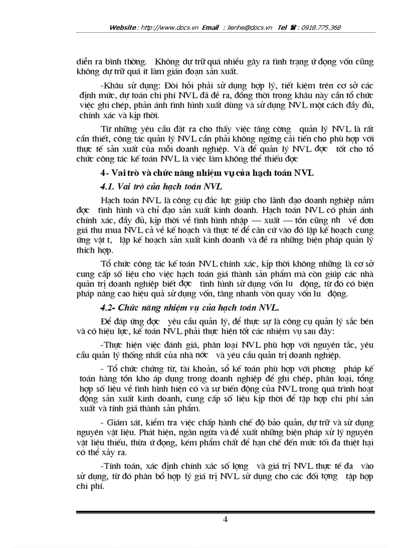 image for page Tổ chức hạch toán kế toán nguyên vật liệu ở công ty in Công Đoàn