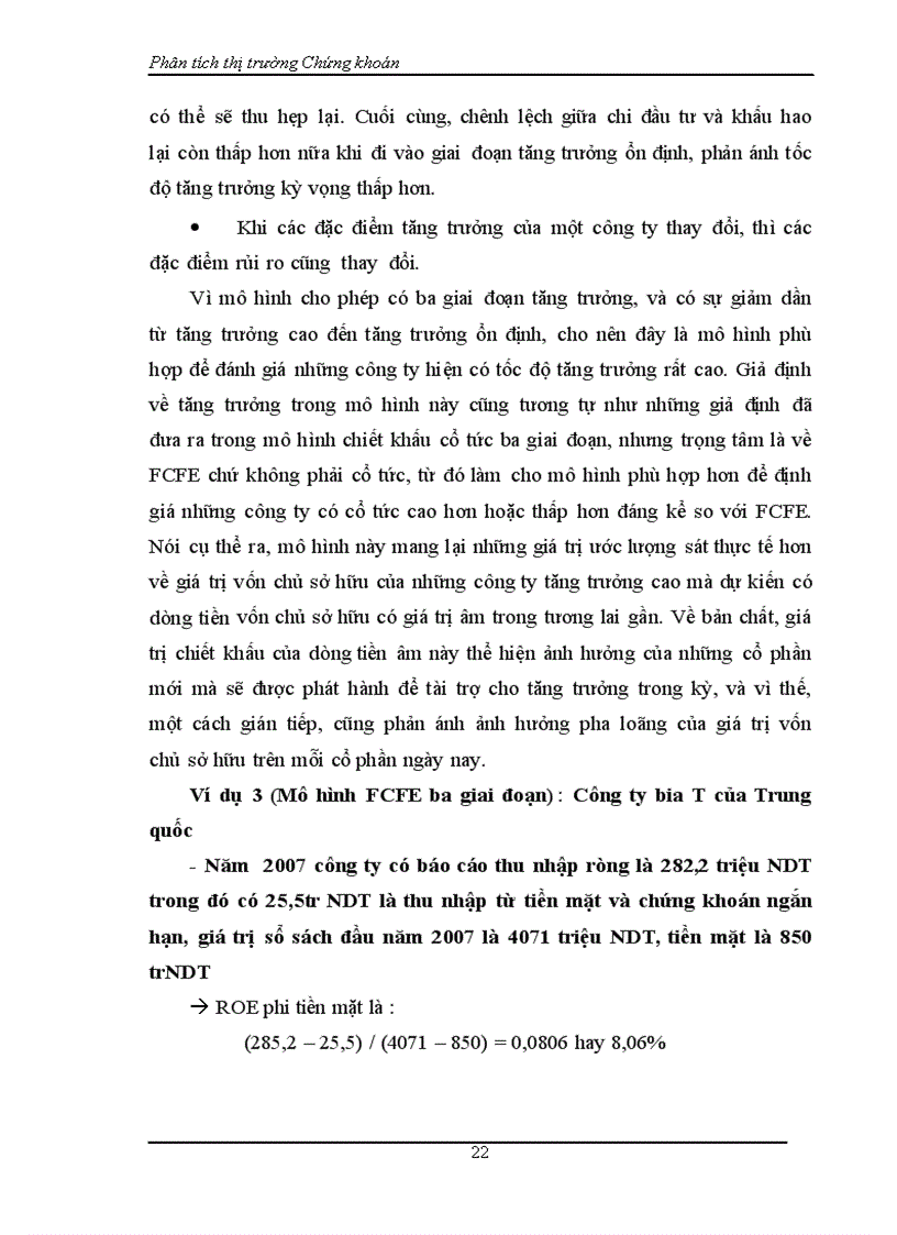 image for page Định giá cổ phiếu mô hình chiết khấu dòng tiền dcf