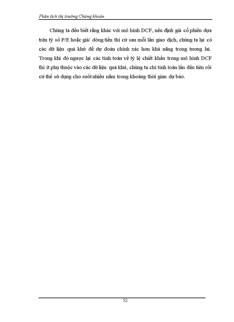 image for page Định giá cổ phiếu mô hình chiết khấu dòng tiền dcf