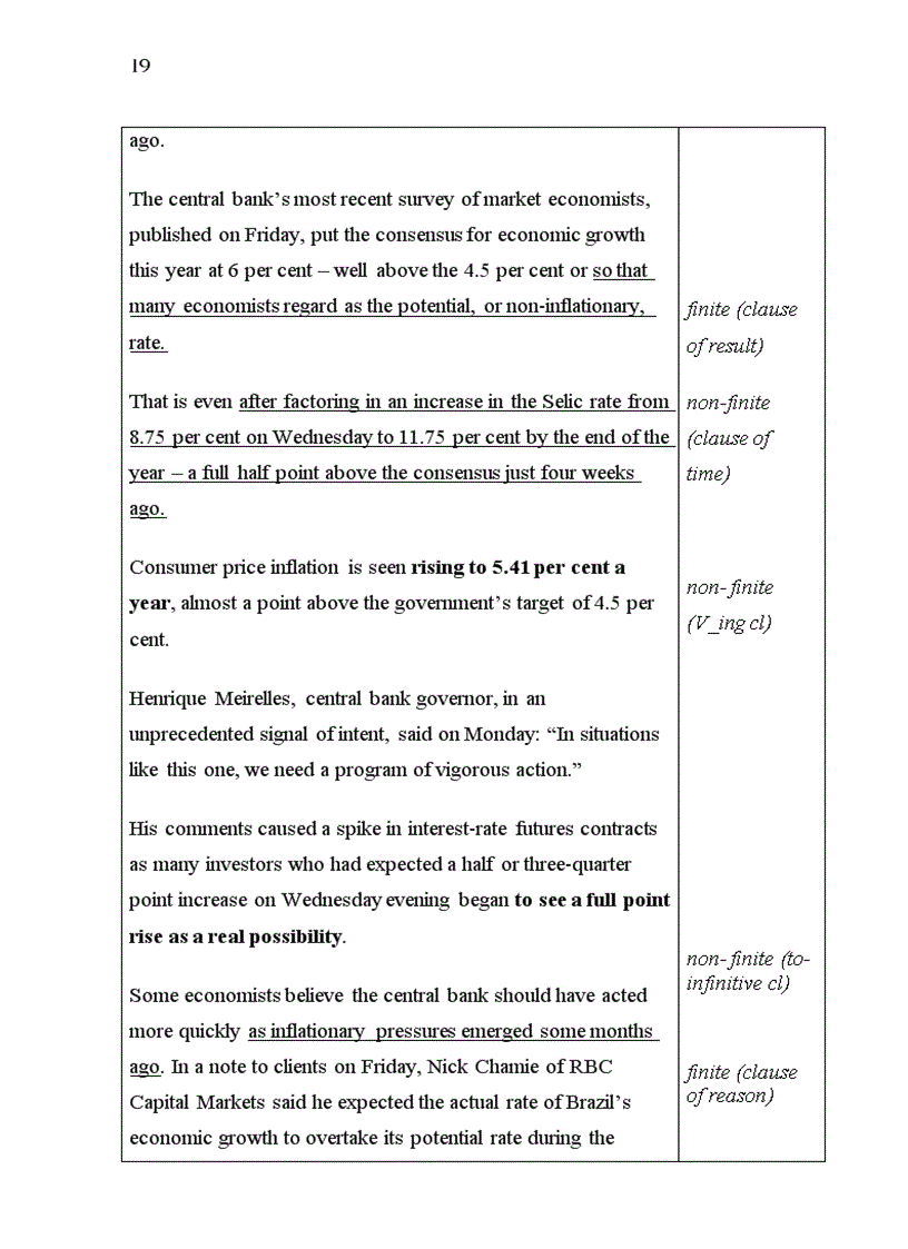 image for page Theory and practical application of nominal clauses adverbial clauses direct indirect speech in finance