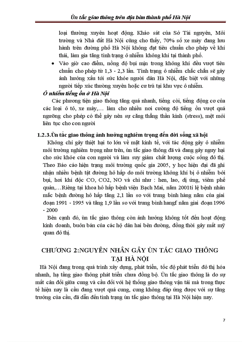 image for page Đề tài nghiên cứu khoa học ùn tắc giao thông trên địa bàn hà nội