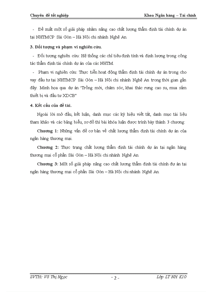 image for page Nâng cao chất lượng thẩm định tài chính dự án tại ngân hàng thương mại cổ phần sài gền hà nội chi nhánh nghệ an