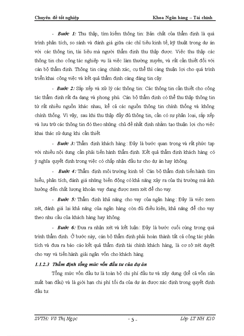 image for page Nâng cao chất lượng thẩm định tài chính dự án tại ngân hàng thương mại cổ phần sài gền hà nội chi nhánh nghệ an