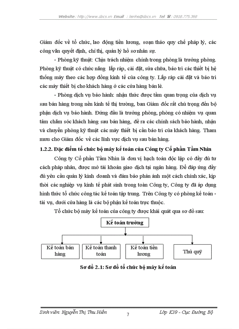 image for page Thực trạng công tác Kế toán bán hàng và tiêu thụ sản phẩm tại Công ty Cổ phần Tầm Nhìn