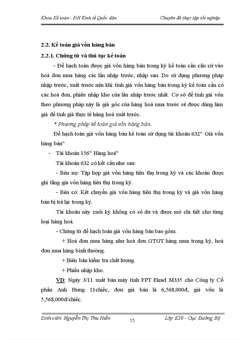 image for page Thực trạng công tác Kế toán bán hàng và tiêu thụ sản phẩm tại Công ty Cổ phần Tầm Nhìn