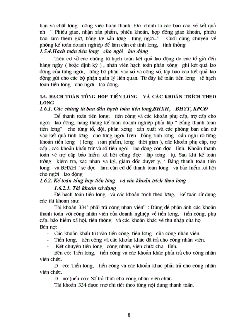 image for page Hạch toán tiền lương và các khoản trích theo lương tại Xí nghiệp xây dựng 244