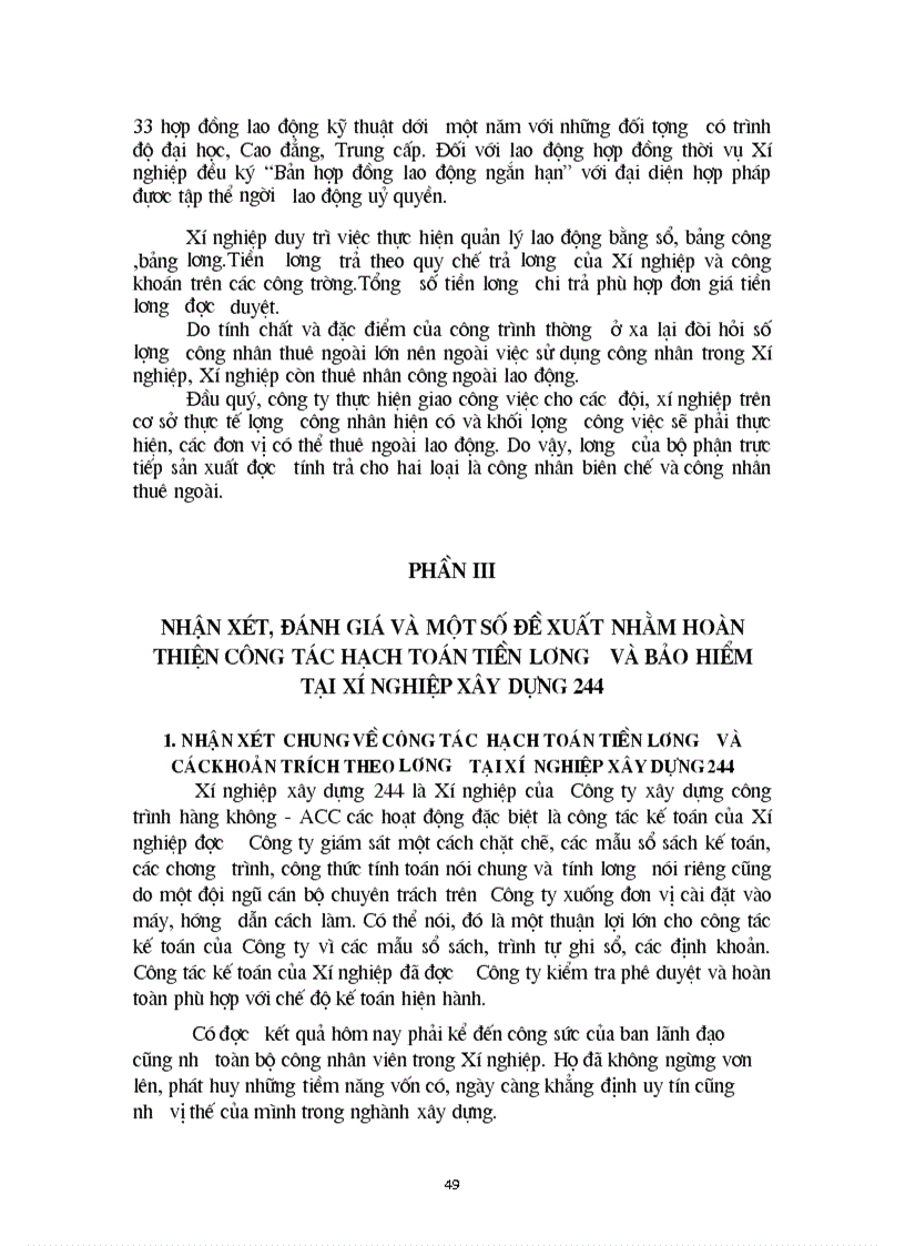 image for page Hạch toán tiền lương và các khoản trích theo lương tại Xí nghiệp xây dựng 244