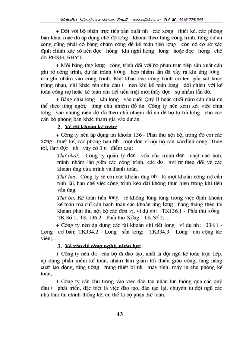 image for page Hoàn thiện tổ chức công tác kế toán tiền lương và các khoản trích theo lương tại Công ty Tư vấn Xây dựng và Phát triển Nông thôn