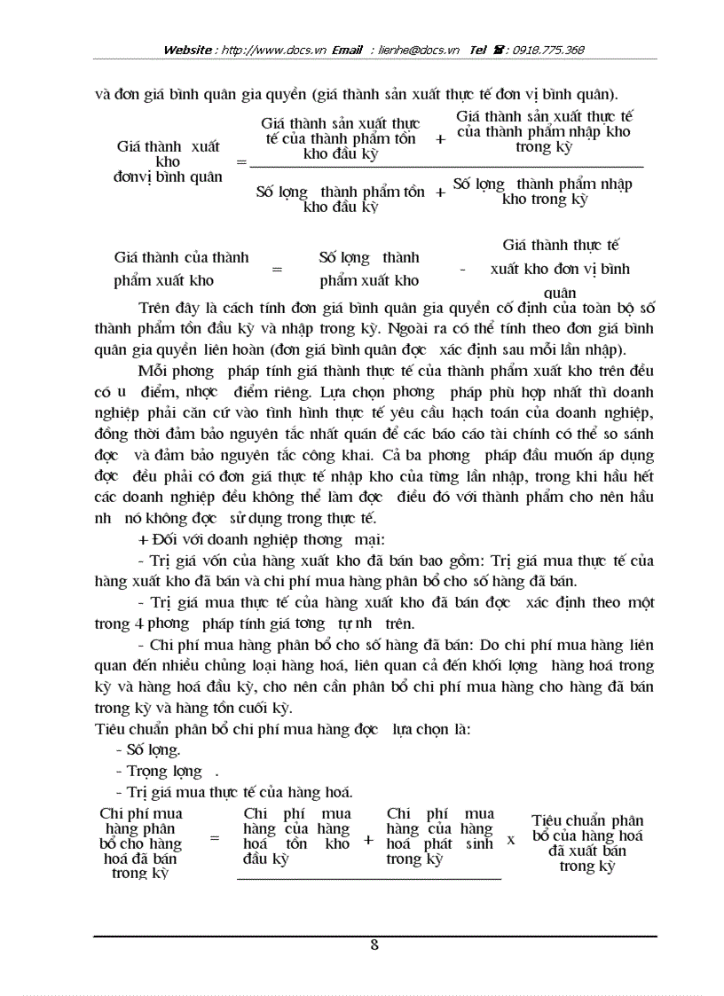 image for page Tổ chức kế toán bán hàng và xác định kết quả bán hàng ở công ty cổ phần thuốc lá và chế biến thực phẩm Bắc Giang