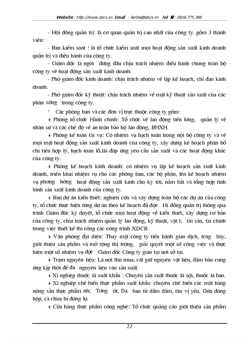 image for page Tổ chức kế toán bán hàng và xác định kết quả bán hàng ở công ty cổ phần thuốc lá và chế biến thực phẩm Bắc Giang