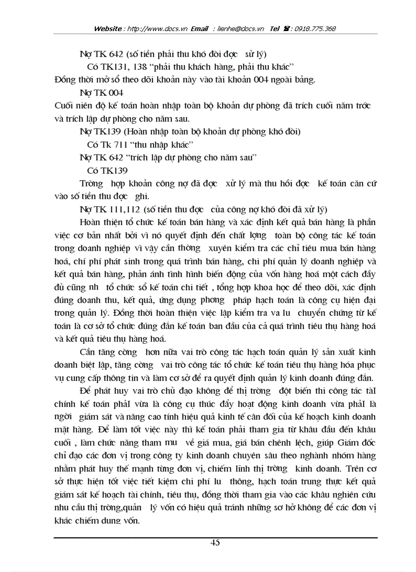 image for page Tổ chức kế toán bán hàng và xác định kết quả bán hàng ở công ty cổ phần thuốc lá và chế biến thực phẩm Bắc Giang
