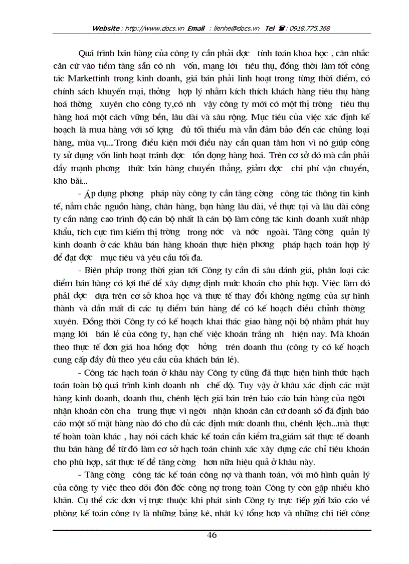 image for page Tổ chức kế toán bán hàng và xác định kết quả bán hàng ở công ty cổ phần thuốc lá và chế biến thực phẩm Bắc Giang