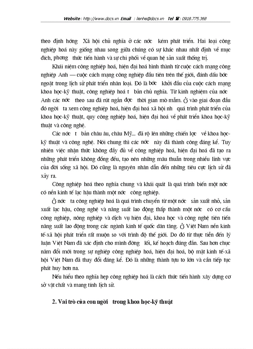 image for page Quan điểm của Triết học duy vật biện chứng về con người xây dựng con người trong sự nghiệp CNH HĐH4