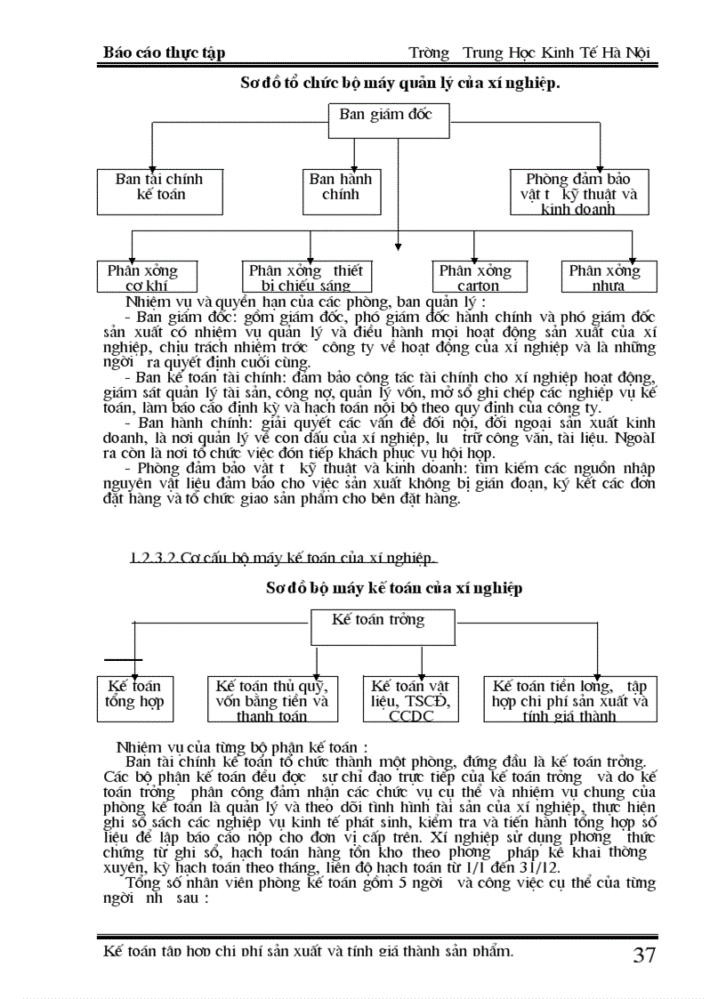 image for page Kế toán tập hợp chi phí sản xuất và tính giá thành sản phẩm tại xí nghiệp X18