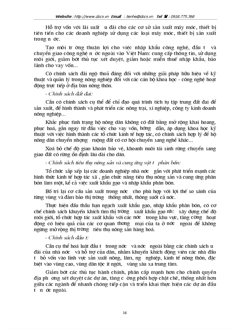 image for page Thực trạng của quá trình CNH HĐH nông nghiệp nông thôn VN hiện nay