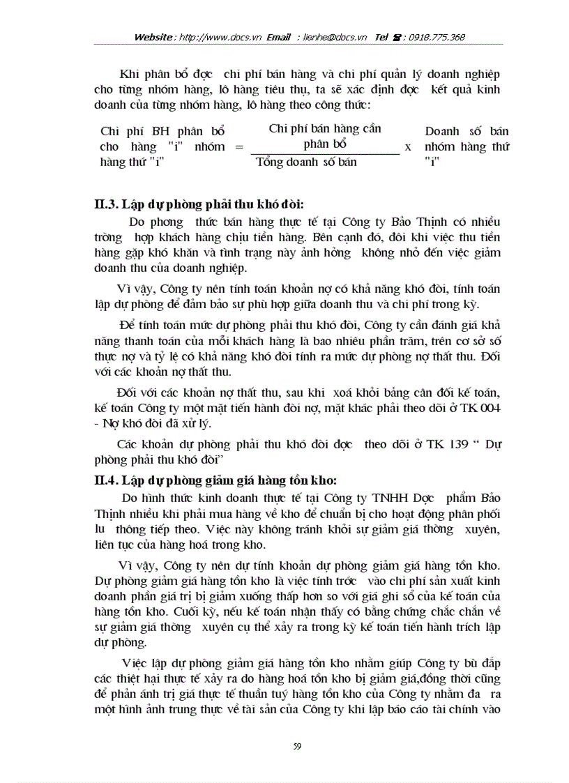 image for page Hoàn thiện hạch toán kế toán tiêu thụ hàng hoá và xác định kết quả tiêu thụ tại công ty tnhh dược phẩm bảo thịnh