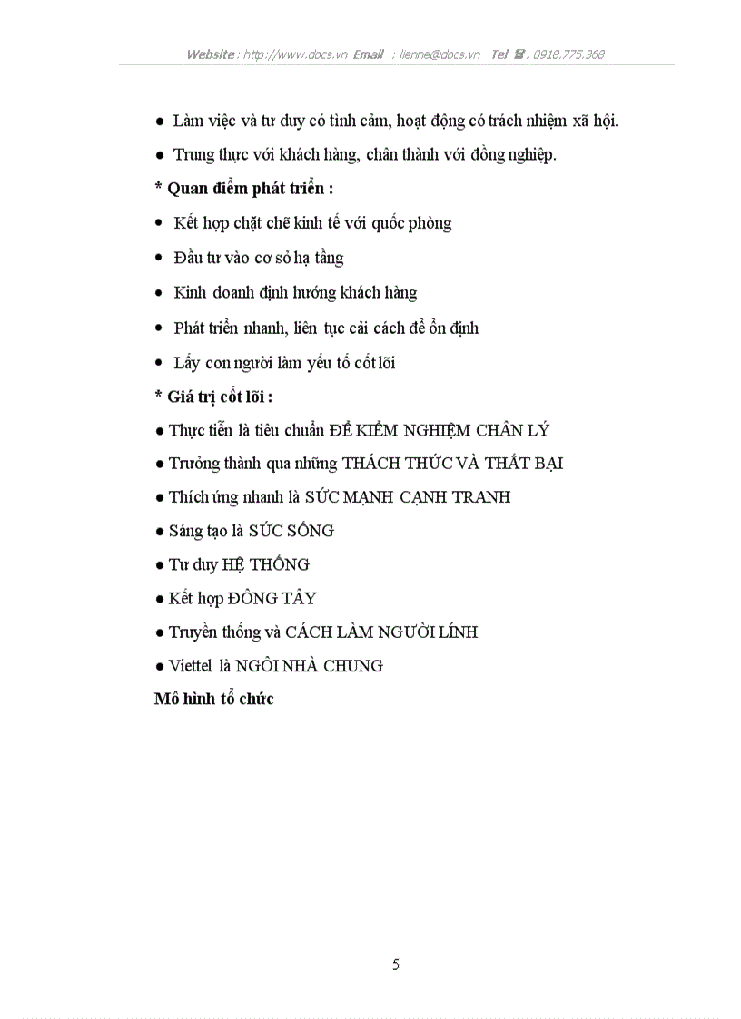 image for page Môi trường kinh doanh của tập đoàn viễn thông Quân Đội Viettel