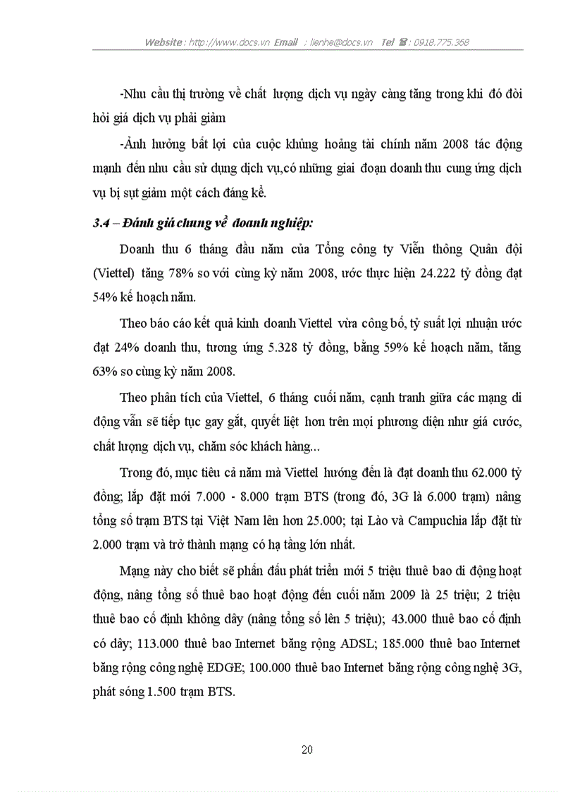 image for page Môi trường kinh doanh của tập đoàn viễn thông Quân Đội Viettel