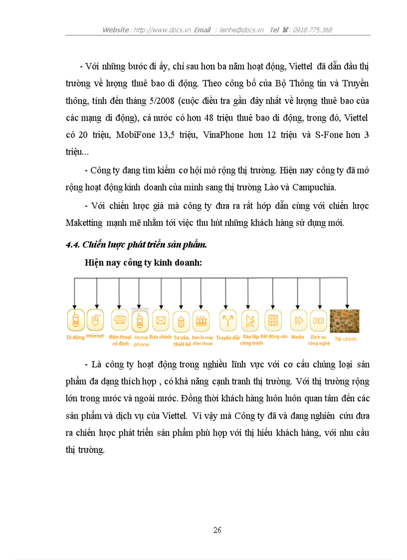 image for page Môi trường kinh doanh của tập đoàn viễn thông Quân Đội Viettel