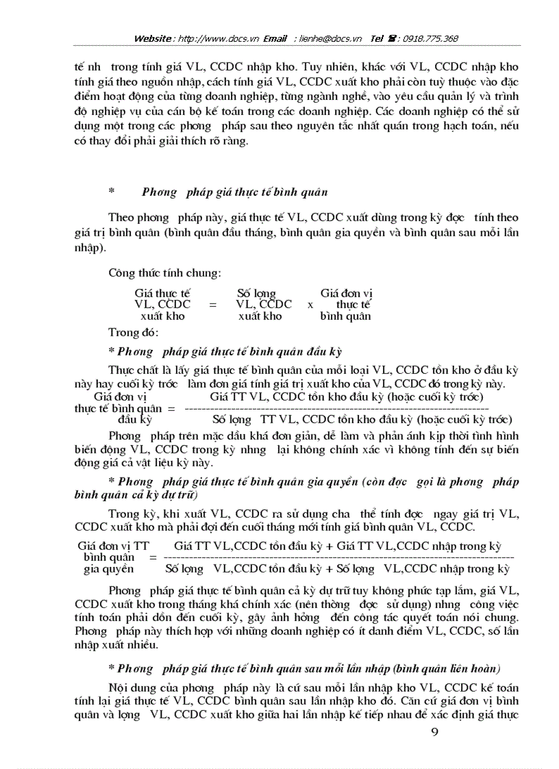 image for page Hạch toán vật liệu và công cụ dụng cụ với việc nâng cao hiệu quả sử dụng vốn lưu động tại Công ty In Công đoàn Việt Nam