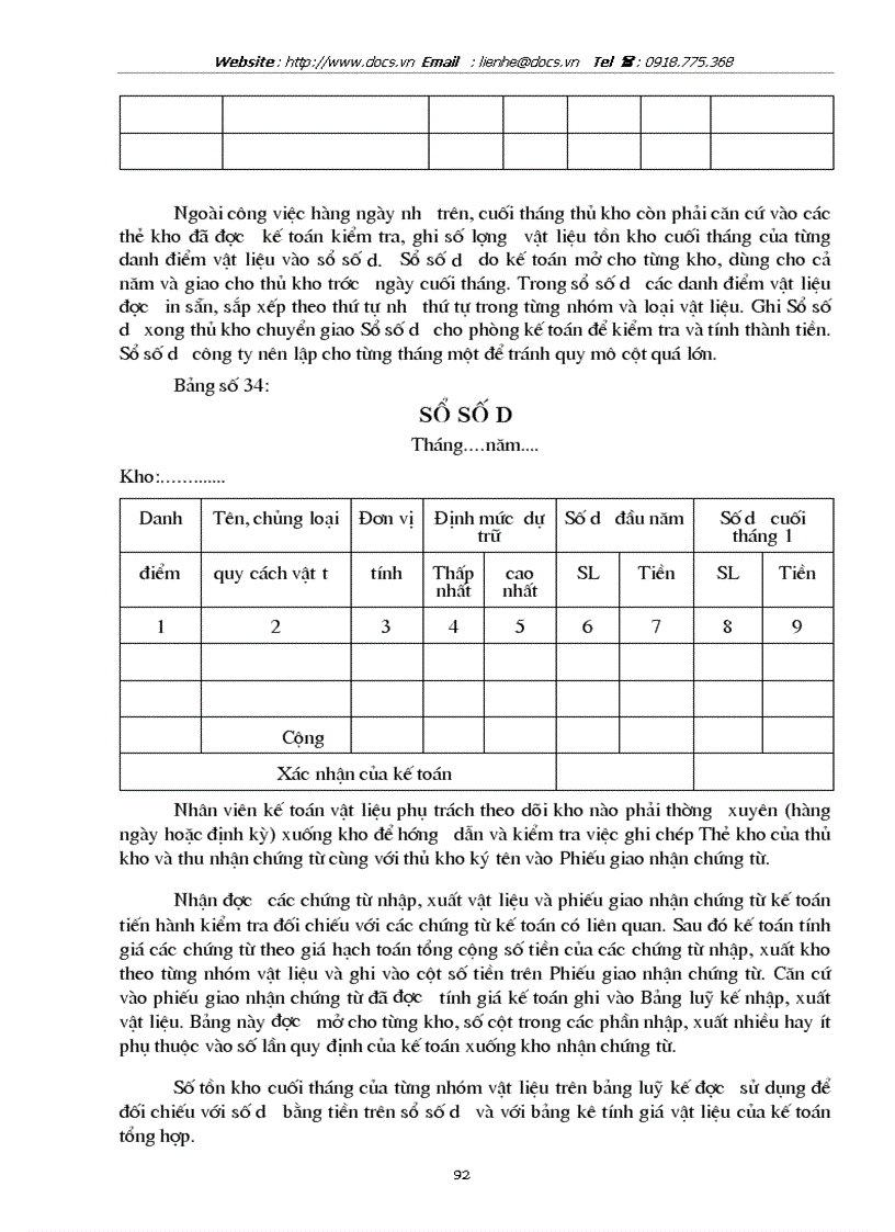 image for page Hạch toán vật liệu và công cụ dụng cụ với việc nâng cao hiệu quả sử dụng vốn lưu động tại Công ty In Công đoàn Việt Nam