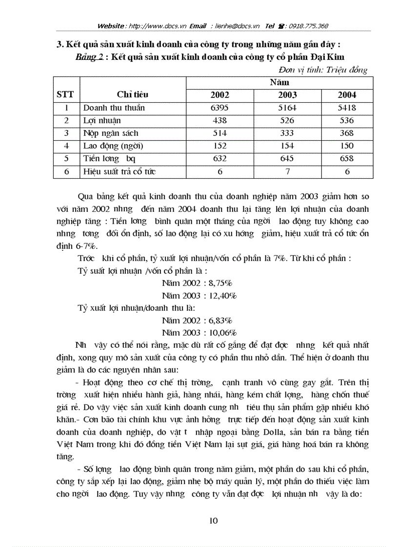 image for page Phân tích tình hình tổ chức công tác hạch toán tại Công ty cổ phần Đại Kim