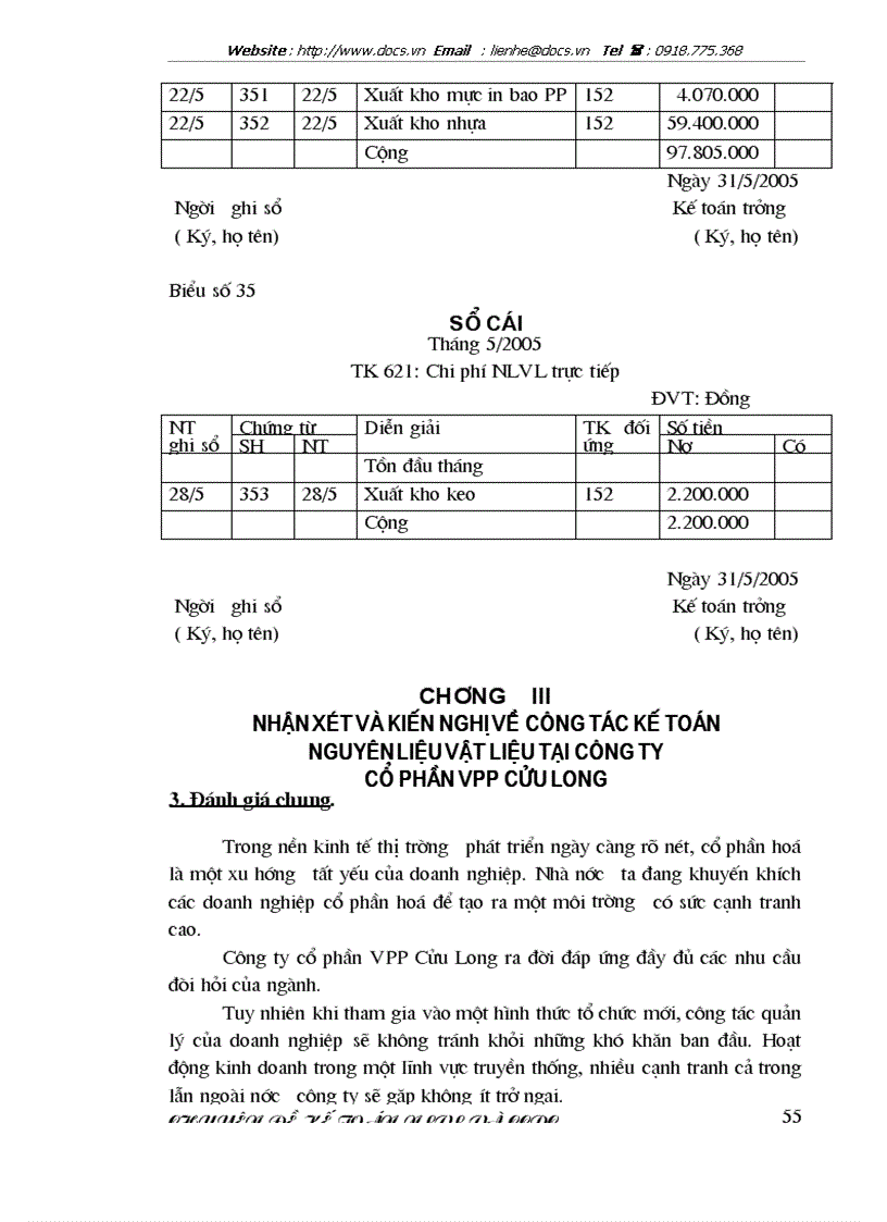 image for page Kế toán nguyên liệu vật liệu công ty cổ phần VPP Cửu Long