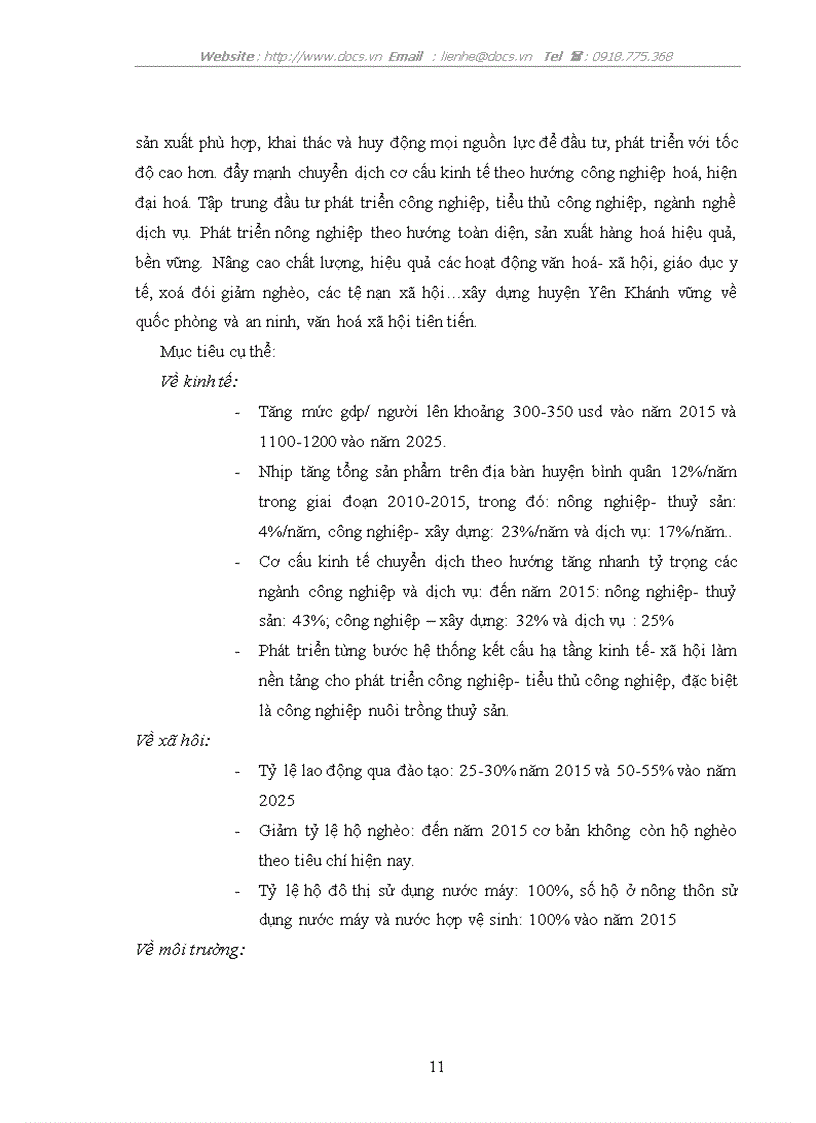 image for page Quy hoạch tổng thể phát triển kinh tế xã hội huyện Yên Khánh tỉnh Ninh Bình giai đoạn 2010 2015 và định hướng đến năm 2025