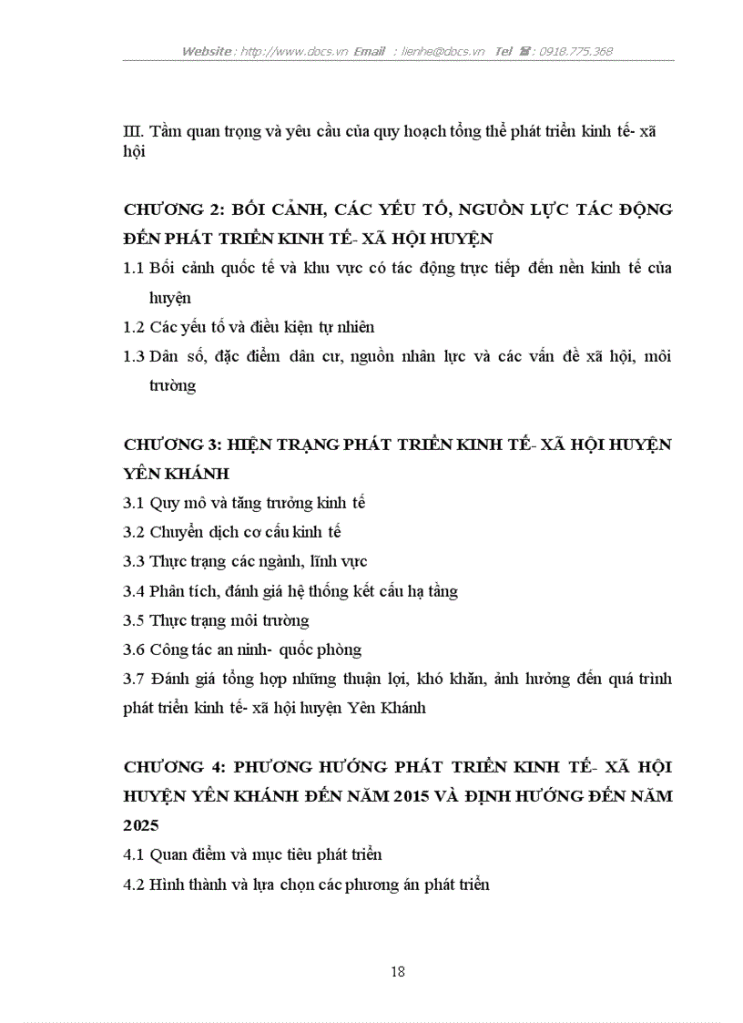 image for page Quy hoạch tổng thể phát triển kinh tế xã hội huyện Yên Khánh tỉnh Ninh Bình giai đoạn 2010 2015 và định hướng đến năm 2025
