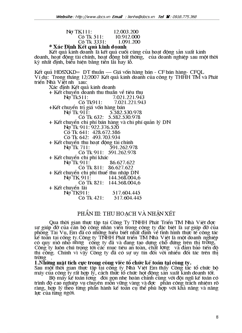 image for page Tình Hình Tổ chức bộ máy kế toán và tổ chức công tác kế toán Công Ty TNHH Xây Dựng Và Phát Triển Thương Mại Nhà Việt