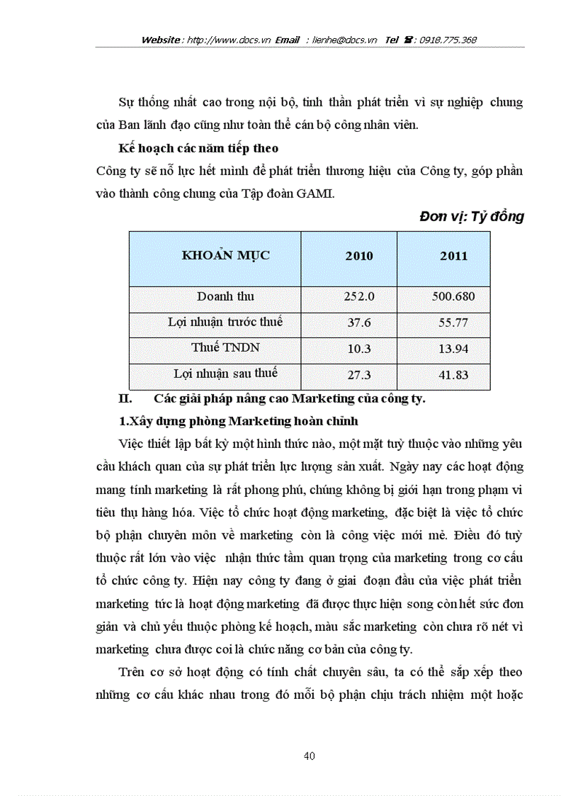 image for page Thực trạng Marketing và một số giải pháp nâng cao chính sách Marketing của công ty CPTM và PTDN FBS