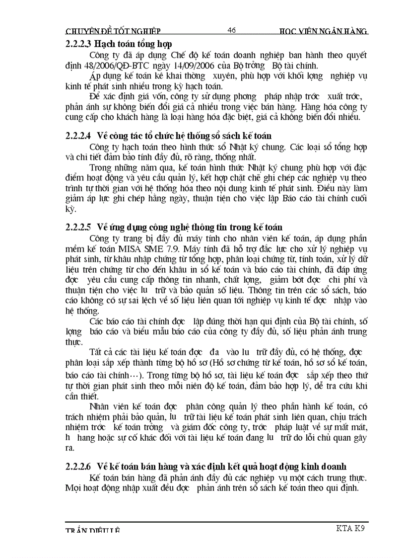 image for page Hoàn thiện kế toán bán hàng và xác định kết quả kinh doanh tại công ty cổ phần thương mại quốc tế An Hà