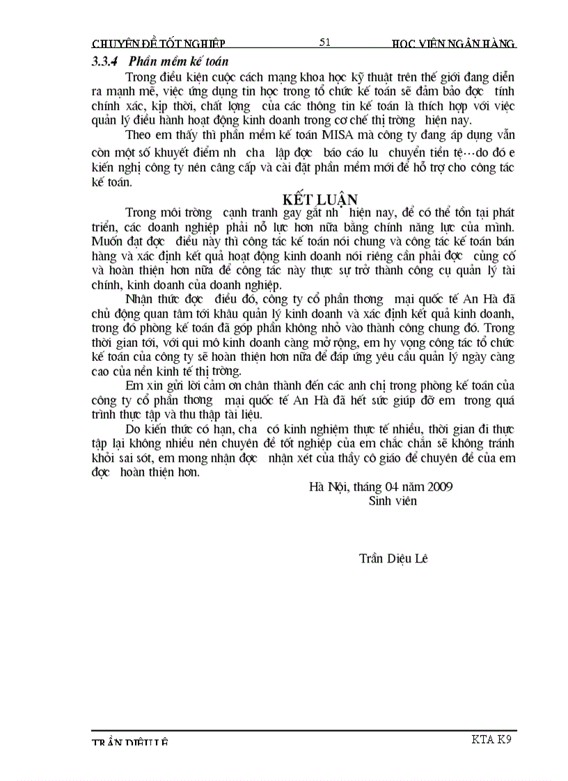 image for page Hoàn thiện kế toán bán hàng và xác định kết quả kinh doanh tại công ty cổ phần thương mại quốc tế An Hà