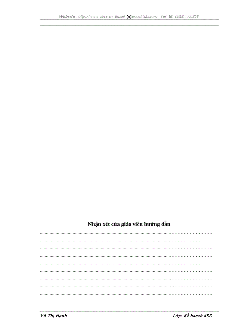 image for page Hoàn thiện công tác kế hoạch hóa sản xuất kinh doanh tại Công ty cổ phần công trình đường thủy Vinawaco