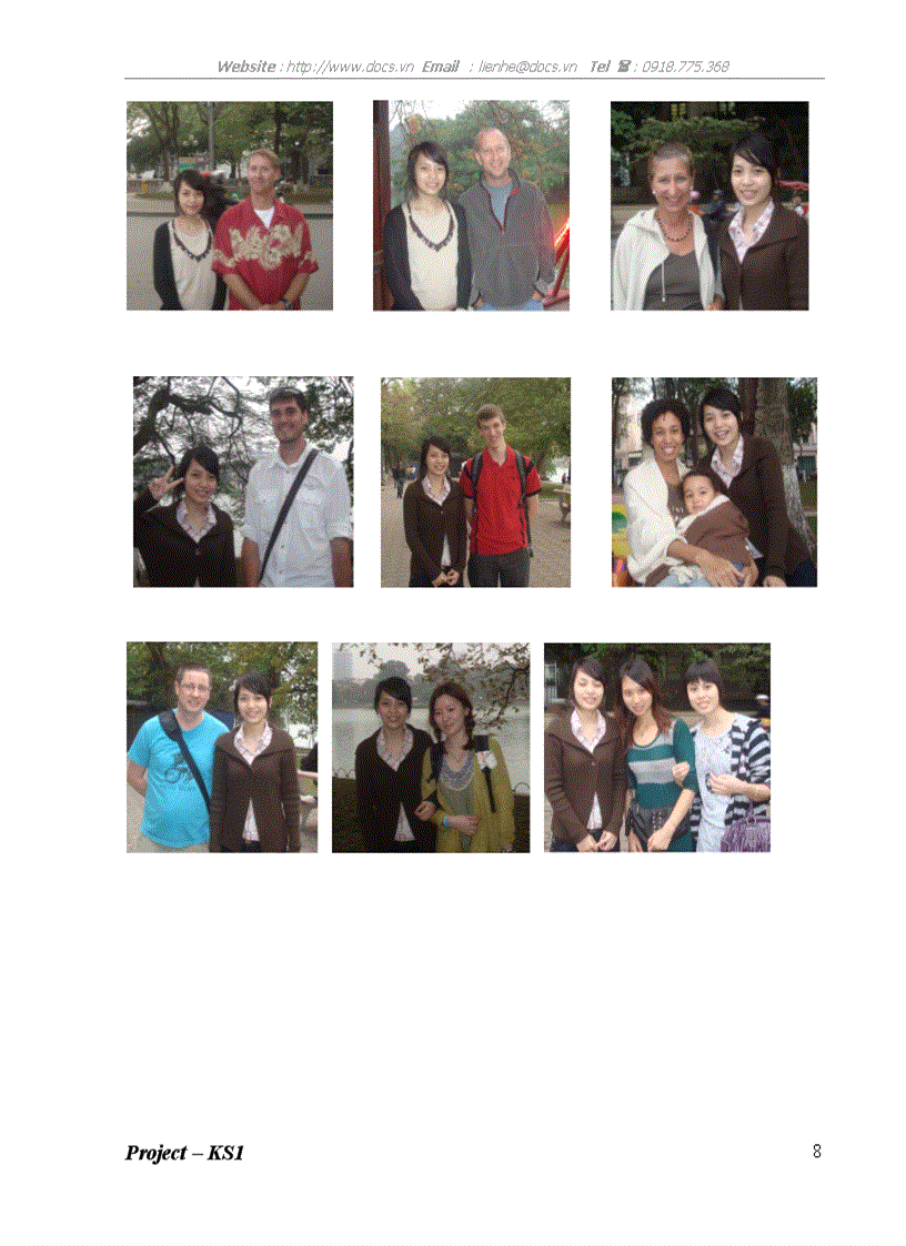 image for page Interview report about tourists