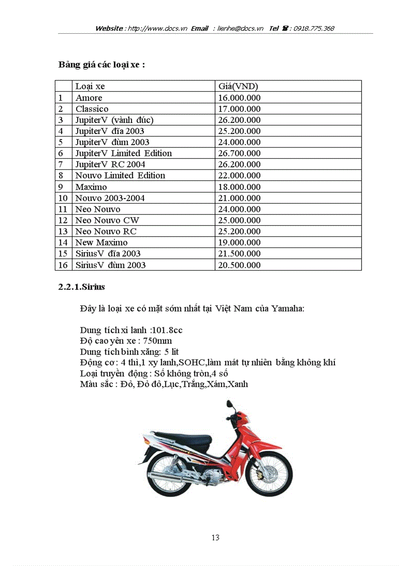 image for page Vận dụng phạm trù nội dung hình thức áp dụng vào quá trình SXKD trong việc phát triển xe máy trên thị trường VN