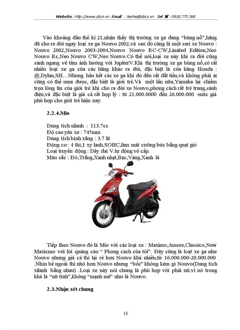 image for page Vận dụng phạm trù nội dung hình thức áp dụng vào quá trình SXKD trong việc phát triển xe máy trên thị trường VN