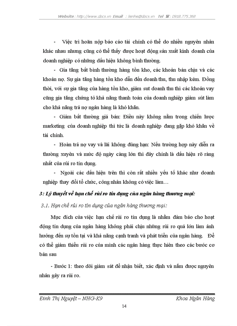 image for page Một số giải pháp hạn chế rủi ro tín dụng tại Ngân hàng TMCP Dầu khí toàn cầu GP Bank chi nhánh Hoàn Kiếm