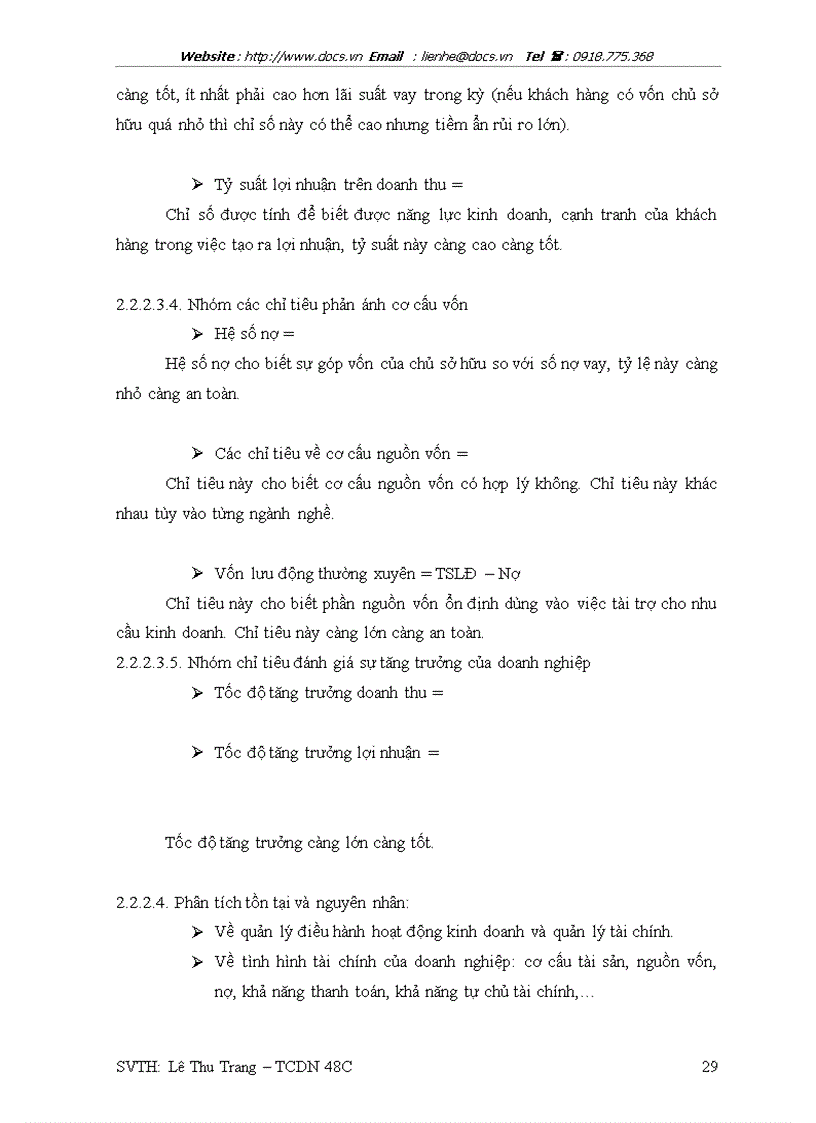 image for page Phân tích tài chính doanh nghiệp trong hoạt động cho vay tại Ngân hàng TMCP Quân đội Chi Nhánh Thăng Long