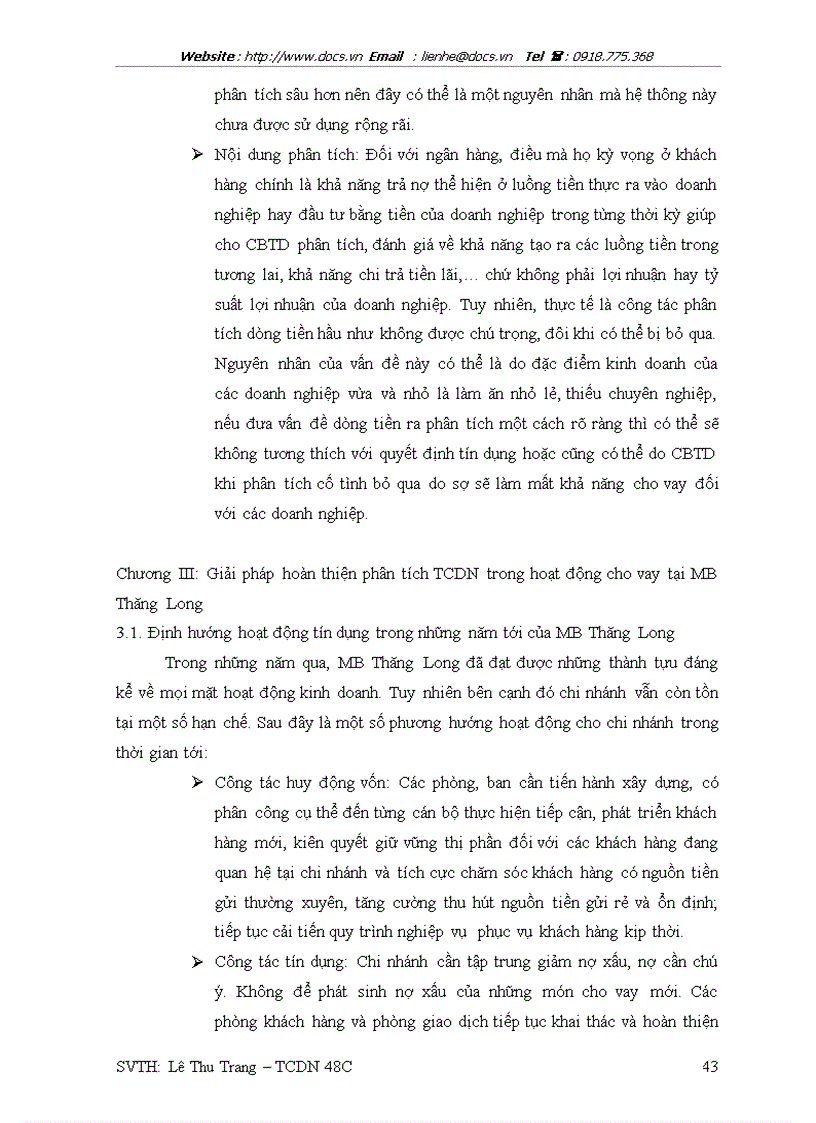 image for page Phân tích tài chính doanh nghiệp trong hoạt động cho vay tại Ngân hàng TMCP Quân đội Chi Nhánh Thăng Long
