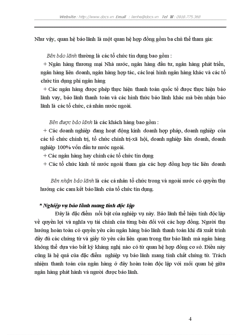 image for page Một số giải pháp nhằm phát triển nghiệp vụ bảo lãnh tại SGD Ngân hàng Ngoại Thương Việt Nam