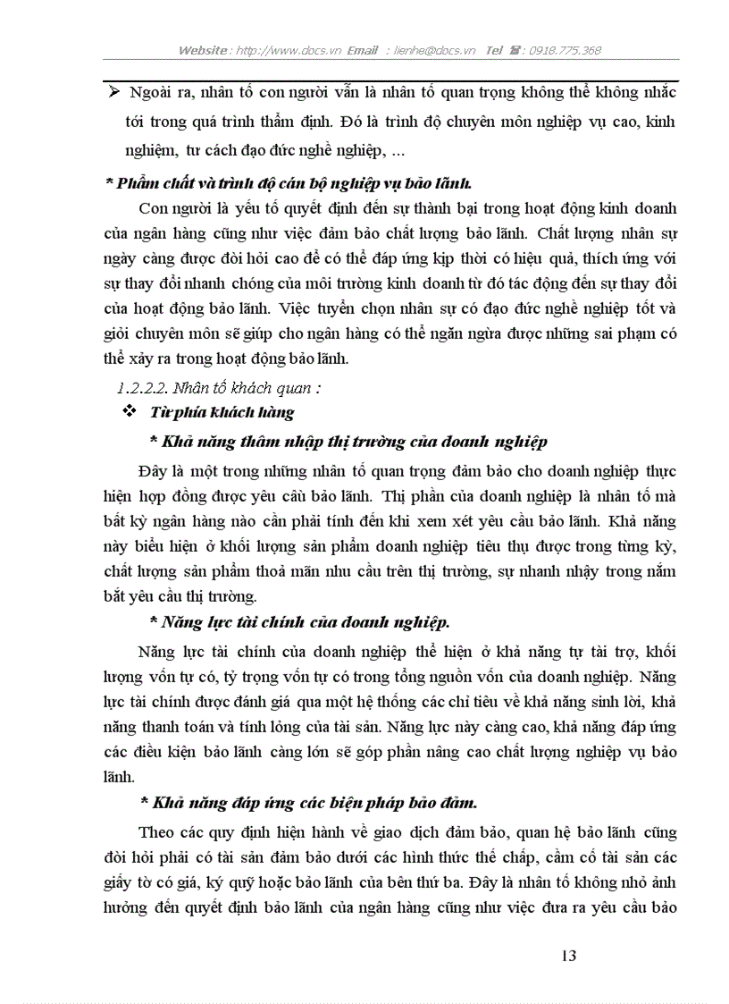 image for page Một số giải pháp nhằm phát triển nghiệp vụ bảo lãnh tại SGD Ngân hàng Ngoại Thương Việt Nam