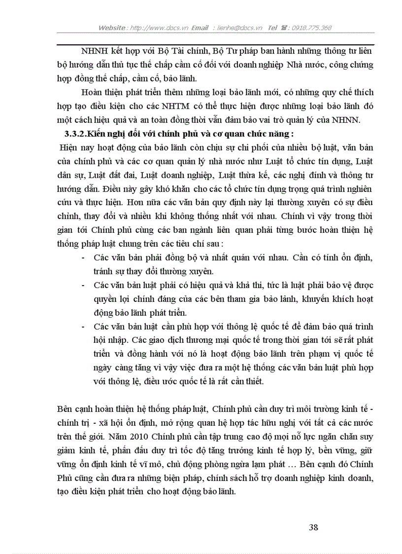 image for page Một số giải pháp nhằm phát triển nghiệp vụ bảo lãnh tại SGD Ngân hàng Ngoại Thương Việt Nam