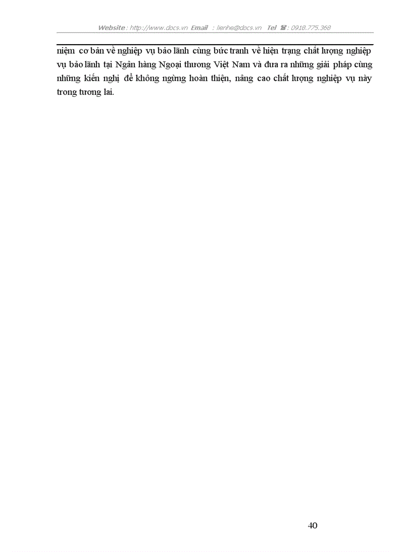 image for page Một số giải pháp nhằm phát triển nghiệp vụ bảo lãnh tại SGD Ngân hàng Ngoại Thương Việt Nam