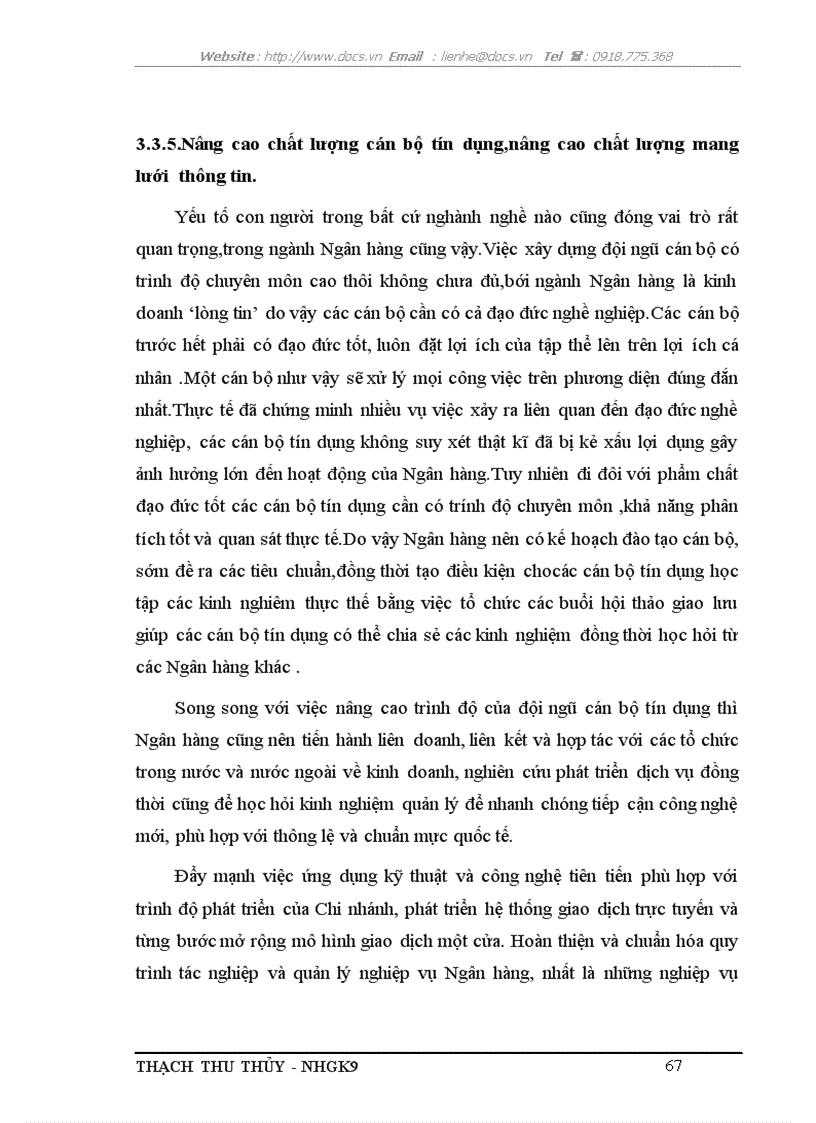 image for page Phân tích hiệu quả tín dụng công thương nghiệp tại Chi nhánh NHNN PTNT Hà Thành